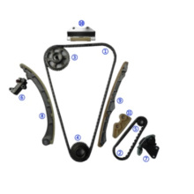 Kits de cadeia de tempo para Honda 2.4LK24A1, K24Z 4CYL 02-09